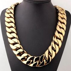 MIAMI GOLD CUBAN CHAIN NECKLACE OR BRACELET "ALL OUT" – Pisani Maura Gold Cuban Link Chunky Chain Bracelet, Gold Cuban Link Bracelet With Chunky Chain, Gold Cuban Link Necklace With Solid Links As Gift, Gold Cuban Link Necklace With Curb Chain, Gold Metal Cuban Link Bracelet, Gold Cuban Link Necklace With Adjustable Chain, Gold Cuban Link Necklace With Chunky Chain, Gold Plated Cuban Link Chain Bracelet, Gold Metal Cuban Link Chain Necklace