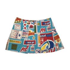 Pop Art Print, Miss Sixty, Clothing Pieces, Virtual Closet, Pleated Mini Skirt, Outfits For Teens, Fashion Item, Size Tag