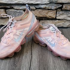 Nike Air Vapormax 2019 Womens Running Shoe Size 8 (Cq9703-600) Echo Pink Silver. Condition Is "Preowned", Very Clean / No Defects. Pink Running Shoes With Air Cushioning For Streetwear, Pink Sneakers For Light Sports In Spring, Pink Sneakers With Air Max Cushioning, Pink Running Shoes With Air Max Cushioning, Pink Sneakers With Air Max Cushioning For Errands, Pink Air Max Running Shoes For Streetwear, Pink Running Shoes With Air Max Cushioning For Streetwear, Pink Nike Running Shoes With Translucent Outsole, Nike Pink Running Shoes With Translucent Outsole