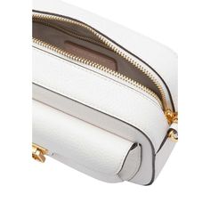 Brand: Coccinelle Gender: Women Type: Bags Season: Fall/Winter PRODUCT DETAIL • Color: white • Fastening: with zip • Pockets: front pockets • Size (cm): 15x21x7 • Details: -shoulder bags COMPOSITION AND MATERIAL • Composition: -100% leather Classic White Shoulder Bag With Gold-tone Hardware, White Crossbody Shoulder Bag With Gold-tone Hardware, Luxury White Shoulder Bag With Zipper, Luxury White Shoulder Bag With Zipper Closure, Elegant White Shoulder Bag With Zipper Pocket, Modern White Shoulder Bag With Zipper Pocket, Everyday White Shoulder Bag With Gold-tone Hardware, White Shoulder Bag With Gold-tone Hardware For Travel, Luxury White Bag With Zipper Pocket