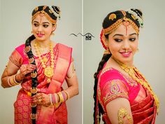 Tamil Brahmin Bride, Gold Indian Bridal Jewelry, Brahmin Wedding, Haldi Ceremony Outfit, Indian Bridal Jewelry, Hindu Bride, Wedding Couple Photos, Wedding Blouse Designs, Temple Jewelry