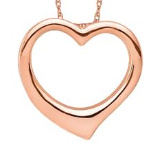 Rose Gold Heart Necklace, Rose Gold Heart, Gold Heart Necklace, Heart Love, Polish Jewelry, Gold Heart, Selling Jewelry, Heart Of Gold, Gold Material