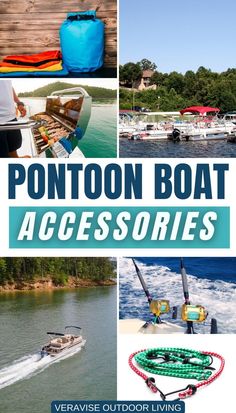 Pontoon Boat Accessories Life Jacket Storage Ideas On Boat, Pontoon Boat Must Haves, Pontoon Storage Ideas, Pontoon Boat Storage Ideas, Diy Boat Accessories, Cool Boat Accessories, Life Jacket Storage