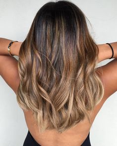 Brunette Ombre, Rambut Brunette, Ash Blonde Balayage, Blond Balayage, Balayage Color, Ombre Hair Color, Ash Blonde