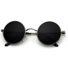 PRICES MAY VARY. 😎VINTAGE DESIGN - Small round sunglasses is a timeless model that combines 70s 80s vintage style with exceptional quality, performance and comfort, great for daily use, or used as party, cosplay costume accessories. 🌞POLARIZED and UV400 PROTECTION – Polarized lens can provide 99% polarization efficiency while blocking UVA & UVB light, delivering a superior visual experience and glare protection while maintaining color integrity, perfect for driving, running, fishing, beach, cl Round Glasses Men, Hippie Glasses, Small Round Sunglasses, Circle Sunglasses, Polarized Sunglasses Women, Circle Lenses, Cool Glasses, Classic Sunglasses, Sunglasses For Men