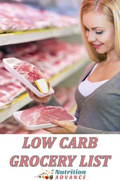 Many people plan to eat better, but feel confused about how to start a low-carb diet. In this article, we'll look at putting a healthy low carb grocery list together.  As part of this, we'll take a look at which foods to eat and also some vital information on how to optimize health. via @nutradvance Low Carb Shopping List, Low Carb Grocery List, Low Carb Grocery, Carb Cycling Diet, Healthy Low Carb, Low Carb Snack, Carbohydrate Diet, Eat Better, Ketogenic Diet Recipes