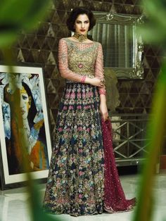 Buy Pakistani Bridal Dresses-Luxury Pakistani Bridal Lehnga with Embroidery-Pakistani Bridal Wear With Embroidery, Patch Work In USA, UK, Canada, Australia  Visit Now : www.NameerabyFarooq.com or Call / Whatsapp : +1 732-910-5427 Lehenga Kameez, Elegant Lehenga, Lawn Dresses, Mehndi Dress, Pakistani Couture, Bridal Lehenga Collection, Frock Fashion, Stylish Wedding Dresses, Lehenga Collection