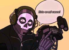 a skeleton wearing headphones and holding a microphone