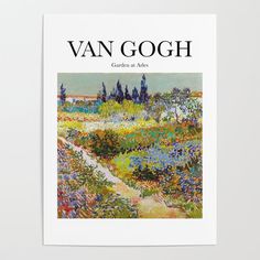 the cover of van gogh garden at arles