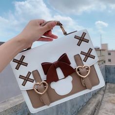 45383078641885 Kawaii Purse, Anting Manik, Purse Collection, Bear Bag, Kawaii Bags, Cute Purse, Womens Handbag, Cute Womens, Japanese Kawaii