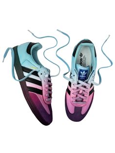 Adidas Samba Miami Sunset | owaishsb Miami Sunset, Walk In My Shoes, Sneakers Addict, Sneakers Outfit, Boots And Sneakers, Sneakers Men Fashion, Pretty Shoes, Adidas Samba, Formal Shoes