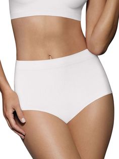 Bali One Smooth U All-Over Smoothing Brief.Details: Luxurious stretch nylon microfiber...so panty fits fabulously and moves with you throughout your day. Flat waistband gives a smooth look under clothes. Trusted Bali fit with full back coverage. Tagless® panty. Bali style# 2361 Bali Fashion, Bali, Lingerie, Black, Clothes