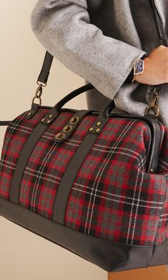 love this plaid bag!! Sole Society, Boot Bag, Tartan Pattern, Beauty Accessories, Beautiful Bags