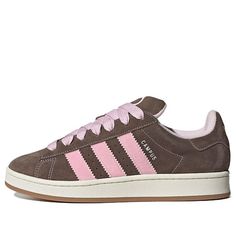 HQ4569 Campus Adidas, Adidas Campus 00s, Dr Shoes, Pretty Shoes Sneakers, Quoi Porter, Shoe Wishlist, Adidas Shoes Women, Brown And Pink, Sneakers Adidas