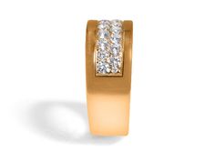 Rose Gold Diamond Accented Ring Metal: 18KT Yellow Gold 9.30gr Diamond Details: 52 Rounds 1.20cts SIZE: US 6.5" Estimated production time is 4 - 5 weeks Formal Rose Gold Rings With Channel Set, Accented Ring, Rose Gold Diamond Band, Gold Diamond Band, Diamond Accent Ring, Ring Metal, Diamond Band, Rose Gold Diamonds, Diamond Bands