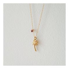 Bring a splash of Hawaii to your wardrobe this summer...! This necklace will look perfectly fabulous with any outfit, on the beach or in the pool...! The pendants come on a 14k gold-filled chain, just choose your preferred length. - 3mm Copper multi-faceted rondell - 16x18mm Gold Vermeil (over Sterling Silver) Palm Tree All necklaces come gift boxed. Please mention of you would like shipping to an alternate address. A personalised note can also be added at no extra charge...! Worldwide shipping Dainty Beach Jewelry With Delicate Chain, Dainty Charm Necklaces With Delicate Chain For Summer, Dainty Charm Necklace With Delicate Chain For Summer, Handmade Gold Charm Necklace For Vacation, Sterling Silver Necklace For Summer Gifts, Dainty Necklace With Delicate Chain For Beach, Dainty Beach Necklace With Delicate Chain, Dainty Clavicle Chain Necklace For Beach, Yellow Gold Jewelry For Vacation