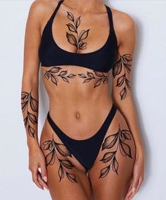 Stomach Tattoos Women, Neck Tattoos Women, Dope Tattoos For Women, Stomach Tattoos, Stylist Tattoos