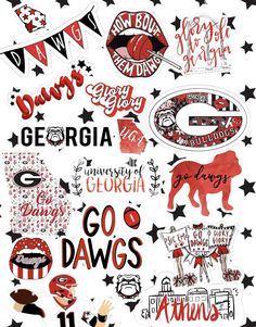 Uga Painting Ideas, College Canvas, Homecoming Themes, Fall Windows, Ipad Backgrounds