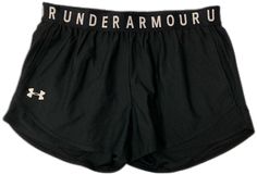 Black Under Armour Running Bottoms, Under Armour Black Training Shorts, Under Armour Black Running Bottoms, Black Athleisure Shorts By Under Armour, Under Armour Black Sports Shorts, Under Armour Black Athleisure Shorts, Under Armour Black Shorts With Built-in Shorts, Style Athletic, Under Armour Shorts