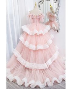 Pink Sweet 16 Dresses, Pink Sweet 16 Dress, Pink Long Prom Dresses, Sparkly Ball Gown, Pink Sweet 16, Gown Pink, Prom Dresses Long Pink, Dresses Ball Gown, Pink Prom Dress