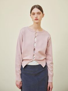 Composition : Rayon 52%, Nylon 20%, Polybutylene terephthalate 28%Country of Origin : KOREA Knitwear Cardigan, Slow Fashion, Light Pink, Knitwear, Composition, The Originals, Clothes For Women, Pink, How To Wear