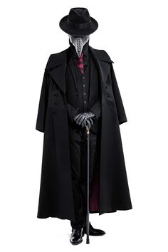 Plague Doctor Hat, Plague Doctor Costume, Black Cloak, Plague Doctor, Fashion Suits For Men, Pose Reference Photo