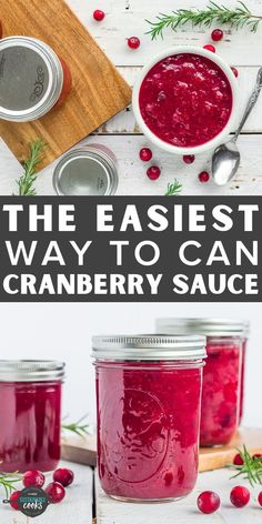 By Canning Cranberry Sauce, you can enjoy this delicious traditional holiday dish all year long. Learn how to can cranberry sauce for fuss-free holidays. Can Cranberry Sauce, Canning Cranberry Sauce, Canning Cranberry, Homemade Cranberry Sauce Recipe, Canned Cranberries, Cranberry Jelly, Canned Cranberry Sauce, Homemade Cranberry Sauce, Cranberry Sauce Recipe