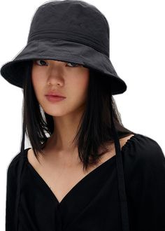 Black Short Brim Bucket Hat For Spring, Trendy Black Cloche Hat For Spring, Black Trendy Cloche Hat For Spring, Black Flat Brim Cloche Hat For Spring, Spring Black Cloche Hat With Flat Brim, Elegant Black Bucket Hat With Short Brim, Trendy Black Bucket Hat For Fall, Black Short Brim Bucket Hat For Fall, Black Bucket Hat With Short Brim For Fall