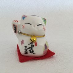 Japanese Bobtail, Dreamy Room, Maneki Neko, Lucky Cat, Vintage China, Figurines, Spirituality, Collectibles, China