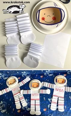 Mercury Crafts For Kids Planet, Astronaut Template, Astronaut Craft, Outer Space Crafts, Space Theme Classroom, Space Theme Preschool, Space Preschool