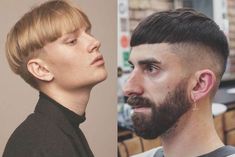 O cabelo tigelinha, sucesso nos anos 80 e 90, está de volta! | Moda Para Homens Beard Cut Style, James Aesthetic, Beard Cuts, Corte De Cabelo Masculino, Cut And Style