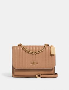 Elements Of Style, Coach Outlet, Beautiful Bags, Nappa Leather, Leather Material, Crossbody Shoulder Bag, Smooth Leather, Coach Bags, Everyday Fashion