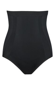 Lightweight and powerful, this sculpting shaper has fully bonded front panels for a tabletop flat stomach and edge-bonded sides for squeeze-free slimming. Style Name:Spanx Oncore High Waist Briefs. Style Number: 1049868. Black Compressive Shapewear With Built-in Padding, Compressive Black Shapewear With Contoured Waistband, Black Compressive Shapewear With Contoured Waistband, Black Full Coverage Shapewear With Built-in Padding, Black Full Coverage Shapewear With Padding, Black Compressive Smoothing Shapewear, Black Compressive Sleek Shapewear, Sleek Black Compressive Shapewear, Supportive Black Shapewear, Smoothing