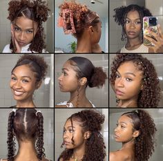 Medium Natural Hair Styles, Hype Hair, Mixed Curly Hair, Natural Conditioner, Makeup Tip, Quick Natural Hair Styles, Cute Simple Hairstyles, Curls Hairstyles, Cute Curly Hairstyles