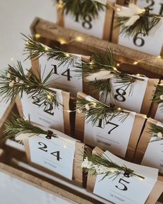 Author: Advent Calenders Diy Ideas, Advent Calendar Aesthetic, Diy Advent Calendar For Adults, Kosmetyki Mary Kay, Ideas Decoracion Navidad, Thoughtful Christmas Presents, Advent Calendar Diy, Christmas Door Decorating Contest