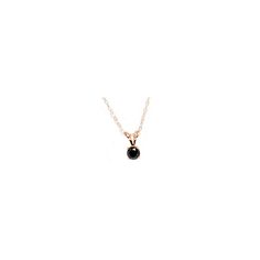 Pompeii3 5/8ct Black Diamond Solitaire Pendant Necklace 14K Gold, Women's, Yellow 14k Rose Gold Solitaire Necklace With Round Pendant, Classic 14k Gold Round Cut Birthstone Necklace, 14k Gold Necklace With Prong-set Round Pendant, Elegant 14k Gold Birthstone Necklace With Prong Setting, Black Diamond Solitaire, Diamond Solitaire Pendant, Solitaire Pendant Necklace, Solitaire Pendant, Yellow Gold Chain