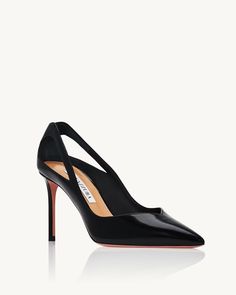 null Aquazzura Shoes, Boutique Homes, Contemporary Aesthetic, Leather Care, Bridal Boutique, Luxury Items, Leather Heels, New Black, Calf Leather