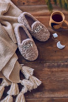 Slumber Party Loafer Slippers | Free People House Slippers Womens, Closed Toe Heels, Vanilla Latte, Loafer Slippers, Slumber Party, Skin Care Gifts, Pajama Party, Slumber Parties, Purse Strap