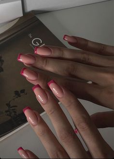 Wife Nails, Girly Acrylic Nails, Blush Nails, Mob Wife, Nails 2024, Go Crazy