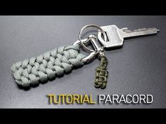 a keychain with a knot on it