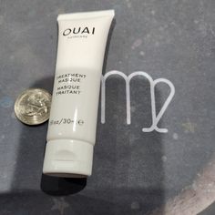 Nwob Mini, Travel, Deluxe Sample Size 1 Fl Oz/ 30 Ml See Size Comparison To Quarter Not Included Og / One Size Fits All Formula Still Sealed See Pic Promises To Help Damage, Dryness, Increase Shine Cruelty Free Price Firm Unless Bundle Of 2 Or More Items Ouai Hair, Ouai Haircare, Size Comparison, Hair Mask, One Size Fits All, Cruelty Free, Hair Care, Mask, Hair