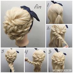 Great Hair, Diy Hairstyles, Pretty Hairstyles, Hair Hacks, Hair Looks