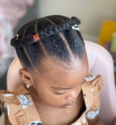 Kids Cornrow Hairstyles, Kids Braids, Lil Girl Hairstyles, Natural Hair Stylists, Natural Hair Twists, Natural Hairstyles For Kids, Girls Natural Hairstyles, Quick Braided Hairstyles, Pelo Afro