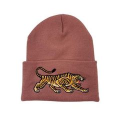 Tiger Toque - stuntintoronto Duchess Tattoo, Tiger Scarf, Tiger Sweater, Embroidered Tiger, Tiger Woven Blanket, Tiger Hoodie, Brown Tiger, Knit Beanies, Tiger Drawing