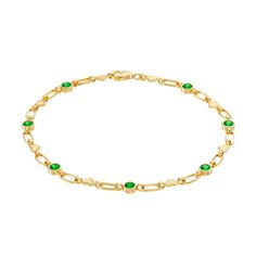 With its vibrant green lab-created emeralds and textured heart links, this sweet Kristen Kesho bracelet is the perfect accessory for when you want to add a splash of color to your ensemble.Click on this JEWELRY & WATCHES GUIDE to learn about fit, styles, materials and more!With its vibrant green lab-created emeralds and textured heart links, this sweet Kristen Kesho bracelet is the perfect accessory for when you want to add a splash of color to your ensemble.Click on this JEWELRY & WATCHES GUIDE Green Chain Bracelet For May Birthstone Gift, Green Chain Bracelet For May Birthstone, Elegant Green Heart-shaped Bracelet, Lab Created Emerald, Splash Of Color, Vibrant Green, Buy One Get One, Link Bracelets, Color Splash