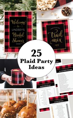 25 plaid party ideas that are perfect for the holiday season