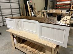 Farmhouse Window Trim, Bay Window Benches, Bench Under Window, Bay Window Seat, Custom Bench, Plywood Cabinets, Window Benches, Custom Benches