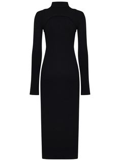 98% Cotton, 2% Elastane Elegant High Neck Long Sleeve Evening Dress, Maxi Length Bodycon Dress For Work, Luxury Fitted Maxi Dress For Workwear, Chic High Neck Long Sleeve Evening Dress, Elegant Long Sleeve High Neck Dress For Evening, Classic Long Sleeve Midi Evening Dress, Elegant Maxi Length Bodycon Dress For Work, Elegant High-neck Bodycon Dress For Formal Occasions, Elegant High Neck Bodycon Dress For Formal Occasions