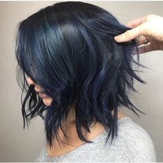 Nightfall, Powder, Noir, and Mercury... @hairbytaylormoses and @lj.sharman from @headlinesthesalon are the artists... Pulp Riot is the paint. Blue Hair Color Ideas, Blue Hair Color, Pulp Riot Hair Color, Blue Black Hair, Dark Blue Hair, Pulp Riot Hair, Hair Done, Ombré Hair, Hair Color Blue