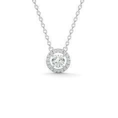 Diamond Halo Necklace 14k white gold, Personalized jewelry Halo pendant, center round cut diamond surrounded by small diamonds * Gold Color: Yellow/White / Rose Gold * Karat: 14K * Diamond cut: Round * Total Diamond Weight: For 0.50 ct center: 0.67-0.70 ct * Total Diamond Weight: For 0.70 ct center: 0.87-0.90 ct * Total Diamond Weight: For 1.00 ct center: 1.18-1.20 ct * Total Diamond Weight: For 1.50 ct center: 1.68-1.70 ct * Total Diamond Weight: For 2.00 ct center: 2.18-2.20 ct * Color & Clarity: Natural  GIA:H SI2   CGL: G SI1   Side Diamonds: H-G SI1 ▫️ 100% Natural,conflict-free diamonds For more varieties contact us We are a family of diamond dealers for over 40 years, our specialty is making custom-made gold jewelry sets with diamonds carefully chosen, and semi-precious stones with Brilliant Cut White Gold Round Pendant Necklace, Fine Jewelry White Gold Round Necklace, Timeless Round Halo Necklaces, Timeless White Gold Necklace With Halo Setting, Timeless Round Halo Necklace, White Round Halo Necklace, Timeless Halo Necklace, White Gold Sterling Silver Necklace With Halo Design, Fine Jewelry White Gold Necklace With Halo Setting